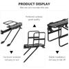 Bike Rear Holder Aluminum Alloy Cargo Basket Heavy Duty Easy to Attach view 2