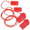 2 Pcs Running Machine Key, Running Machine Safety Switch Lock Magnet Key Universal Accessory Rectangle Clip view 1