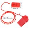 2 Pcs Running Machine Key, Running Machine Safety Switch Lock Magnet Key Universal Accessory Rectangle Clip view 2