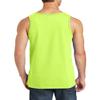 JustBlanks Mens Tank Tops Sleeveless Shirts for Men Workout Shirts for Men Tank T-Shirt Gym Sleeveless T-Shirt - Neon Yellow - S view 2