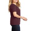 JustBlanks Women 100% Cotton Shirt Short Sleeves Regular Fit Tees for Women view 3