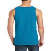 JustBlanks Mens Tank Tops Sleeveless Shirts for Men Workout Shirts for Men Tank T-Shirt Gym Sleeveless T-Shirt - Neon Blue - L view 2