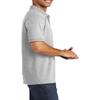JustBlanks Mens Perfect Reliable Cotton Short Sleeves Core Blend Jersey Knit Polo Shirt - Ash - 3XL view 3