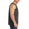 JustBlanks Mens Tank Tops Sleeveless Shirts for Men Workout Shirts for Men Tank T-Shirt Gym Sleeveless T-Shirt - Dark Heather Grey - S view 3