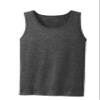 JustBlanks Mens Tank Tops Sleeveless Shirts for Men Workout Shirts for Men Tank T-Shirt Gym Sleeveless T-Shirt - Dark Heather Grey - S view 4