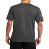 JustBlanks Mens Crew T-Shirt Performance Tee Work Out Shirt for Men Short Sleeve T-Shirt for Men - Charcoal - M view 2