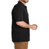 JustBlanks Mens Short Sleeve Golf Polo Shirt Athletic Classic Fit Sportswear Polo Sports Shirt for Men - Black - XLT view 2