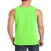 JustBlanks Mens Tank Tops Sleeveless Shirts for Men Workout Shirts for Men Tank T-Shirt Gym Sleeveless T-Shirt - Neon Green - 2XL view 2