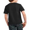JustBlanks Youth 100% Cotton Casual Short Sleeves Essential T-Shirt - Jet Black - S view 2