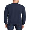 JustBlanks Cozy Fleece Sweatshirts for Men - Soft Plain Crewneck Pullover, Warm Crew Neck Mens Sweatshirt - Navy - L view 2