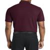 JustBlanks Short Sleeves Polo Shirt for Men's Jersey Regular-fit Sportwear Athletic Golf Polo Shirt for Men - Maroon - Small view 2