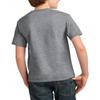 JustBlanks Youth 100% Cotton Casual Short Sleeves Essential T-Shirt - Athletic Heather* - S view 2