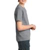 JustBlanks Youth 100% Cotton Casual Short Sleeves Essential T-Shirt - Athletic Heather* - S view 3
