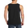 JustBlanks Mens Tank Tops Sleeveless Shirts for Men Workout Shirts for Men Tank T-Shirt Gym Sleeveless T-Shirt - Jet Black - S view 2