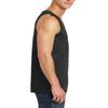 JustBlanks Mens Tank Tops Sleeveless Shirts for Men Workout Shirts for Men Tank T-Shirt Gym Sleeveless T-Shirt - Jet Black - S view 3