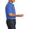 JustBlanks Mens Cotton Golf Polo Shirts for Men Short Sleeves Mens Polo Shirts with Pocket Core Blend Jersey Knit - Royal - S view 3