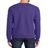 JustBlanks Mens Long Sleeve Sweatshirt Fleece Performance Crewneck Sweatshirts for Men - Purple - 2XL view 2