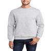JustBlanks Cozy Fleece Sweatshirts for Men - Soft Plain Crewneck Pullover, Warm Crew Neck Mens Sweatshirt - Ash - L view 1
