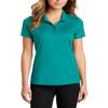JustBlanks Womens Short Sleeves Golf Polo Shirt Athletic Lightweight Polo Sports Shirt for Women - Tropic Blue - X-Large view 1