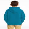 JustBlanks Youth Hoodies for Boys Girls Fleece Sweatshirt Children Pull on Hoody sweatshirt Youth Hooded Sweatshirt - Neon Blue - XS view 2