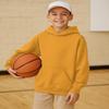 JustBlanks Youth Hoodies for Boys Girls Fleece Sweatshirt Children Pull on Hoody sweatshirt Youth Hooded Sweatshirt - Gold - S view 3