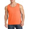 JustBlanks Mens Tank Tops Sleeveless Shirts for Men Workout Shirts for Men Tank T-Shirt Gym Sleeveless T-Shirt - Neon Orange - S view 1