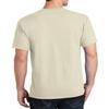 JustBlanks Mens 100% Cotton T-Shirt for Men Short Sleeves Men's t-Shirt Crew T-Shirt Crewneck Tee - Natural - S view 2