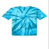 JustBlanks Tie Dye T-Shirt for Women and Men - 100% Cotton Short Sleeve Summer Shirt - Unisex Rainbow Shirt - Soft and Comfortable Round Neck T Shirts view 2