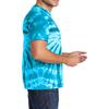 JustBlanks Tie Dye T-Shirt for Women and Men - 100% Cotton Short Sleeve Summer Shirt - Unisex Rainbow Shirt - Soft and Comfortable Round Neck T Shirts view 3