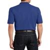 JustBlanks Men's Short Sleeves Heavyweight Cotton Pique Polo with Pocket 100% Ring Spun Combed Cotton Polo Shirt for Men - Royal - XX-Large view 2