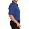 JustBlanks Men's Short Sleeves Heavyweight Cotton Pique Polo with Pocket 100% Ring Spun Combed Cotton Polo Shirt for Men - Royal - XX-Large view 3