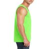 JustBlanks Mens Tank Tops Sleeveless Shirts for Men Workout Shirts for Men Tank T-Shirt Gym Sleeveless T-Shirt - Neon Green - M view 3