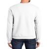 JustBlanks Mens Long Sleeve Sweatshirt Fleece Performance Crewneck Sweatshirts for Men - White - 2XL view 2