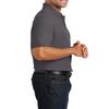 JustBlanks Short Sleeves Polo for Mens Regular-fit Sportwear Golf Polo Lightweight Athletic Cotton-Poly Polo Shirt for Men - Graphite - X-Small view 2