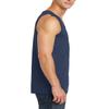 JustBlanks Mens Tank Tops Sleeveless Shirts for Men Workout Shirts for Men Tank T-Shirt Gym Sleeveless T-Shirt - Navy - M view 3