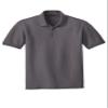 JustBlanks Men Polo Shirts Pique Polo Shirts for Men Short Sleeves 3 Button Performance Polo T Shirt - Graphite - L view 4