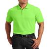 JustBlanks Men Polo Shirts Pique Polo Shirts for Men Short Sleeves 3 Button Performance Polo T Shirt - Lime - XS view 1