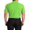 JustBlanks Men Polo Shirts Pique Polo Shirts for Men Short Sleeves 3 Button Performance Polo T Shirt - Lime - XS view 2