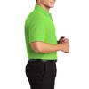 JustBlanks Men Polo Shirts Pique Polo Shirts for Men Short Sleeves 3 Button Performance Polo T Shirt - Lime - XS view 3