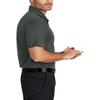 JustBlanks Mens Short Sleeve Polo Shirt Athletic Regular-fit Sportwear Jersey Polo Sports Shirt for Men - Steel Grey - XLT view 2