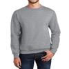JustBlanks Mens Long Sleeve Sweatshirt Fleece Performance Crewneck Sweatshirts for Men - Athletic Heather - M view 1