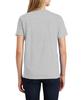 JustBlanks Women Short Sleeve Crew Neck Tee Shirt Regular Fit Tees for Womens - Ash - 3XL view 2