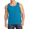 JustBlanks Mens Tank Tops Sleeveless Shirts for Men Workout Shirts for Men Tank T-Shirt Gym Sleeveless T-Shirt - Neon Blue - M view 1