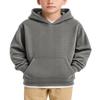 JustBlanks Youth Hoodies for Boys Girls Fleece Sweatshirt Children Pull on Hoody sweatshirt Youth Hooded Sweatshirt - Athletic Heather - S view 1