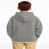 JustBlanks Youth Hoodies for Boys Girls Fleece Sweatshirt Children Pull on Hoody sweatshirt Youth Hooded Sweatshirt - Athletic Heather - S view 2