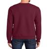 JustBlanks Mens Long Sleeve Sweatshirt Fleece Performance Crewneck Sweatshirts for Men - Cardinal - 2XL view 2