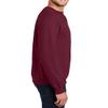 JustBlanks Mens Long Sleeve Sweatshirt Fleece Performance Crewneck Sweatshirts for Men - Cardinal - 2XL view 3