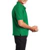 JustBlanks Boy Short Sleeve Youth Polo Performance Shirt Silk Touch Youth Polo Shirts for Boys Y500 - Kelly Green - X-Large view 3
