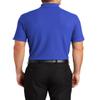 JustBlanks Men Polo Shirts Pique Polo Shirts for Men Short Sleeves 3 Button Performance Polo T Shirt - True Royal - L view 2