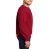 JustBlanks Cozy Fleece Sweatshirts for Men - Soft Plain Crewneck Pullover, Warm Crew Neck Mens Sweatshirt - Red - S view 3